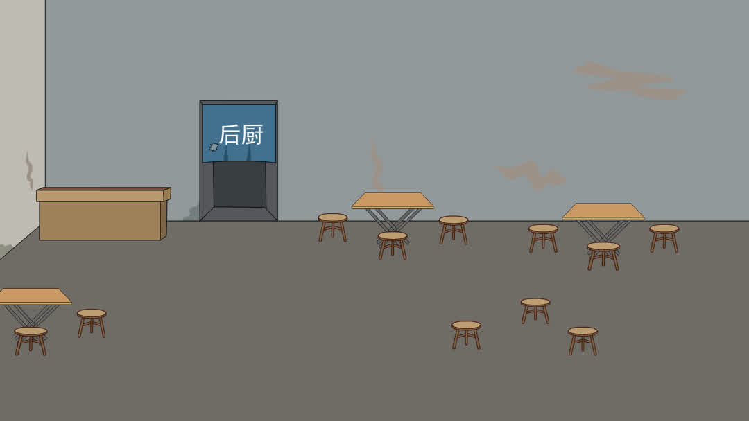 餐馆后厨